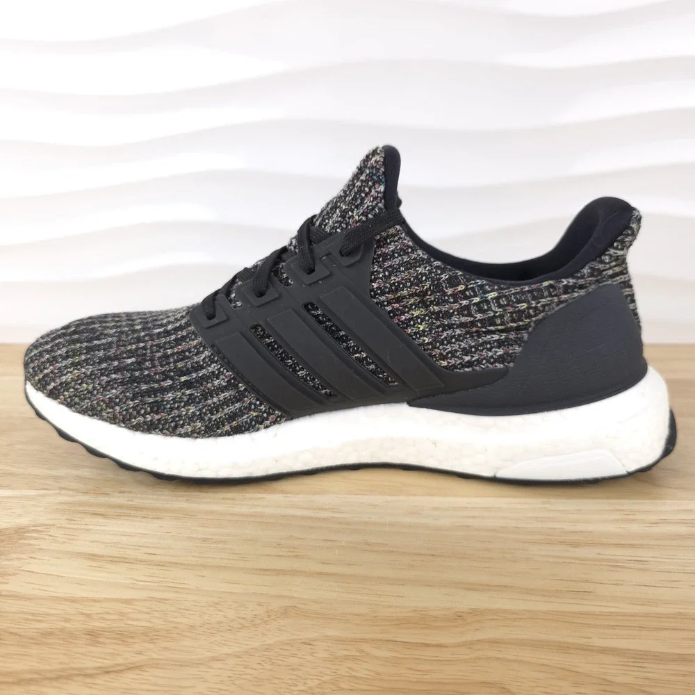 Adidas‎ Ultra Boost 3.0 Sneakers Womens 8 Youth 6.5 Core Black Carbon Ash Shoes